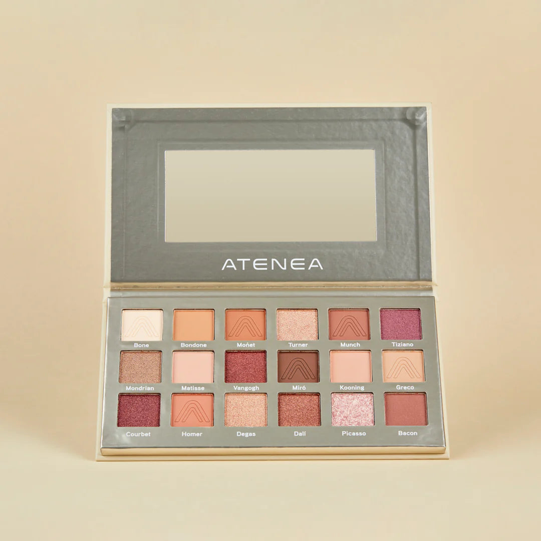 ATENEA PALETA DE SOMBRAS 18 TONOS ART DECO