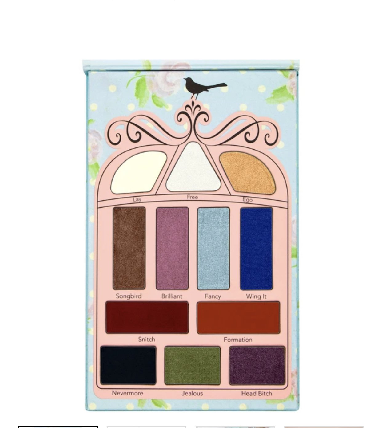 PRETTY BIRDIE EYESHADOW PALETTE PRETTY VULGAR