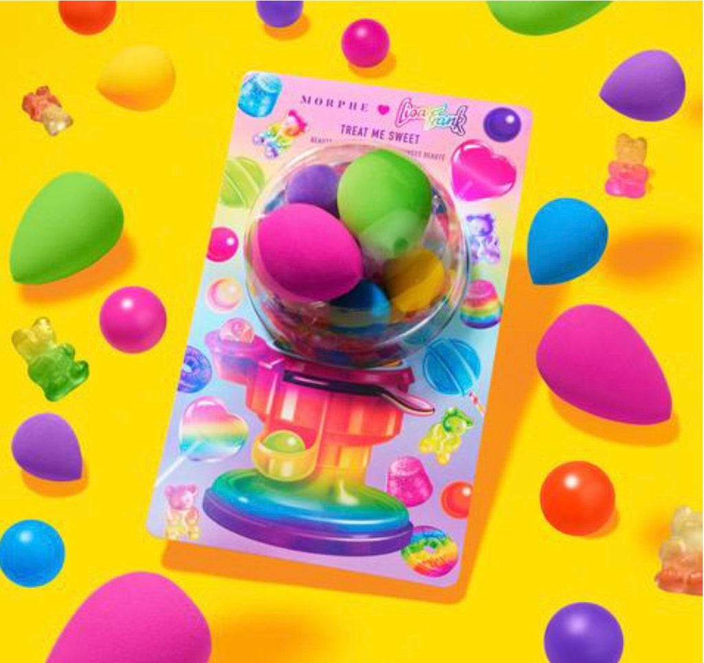 MORPHE X LISA FRANK TREAT ME SWEET BEAUTY SPONGE SET