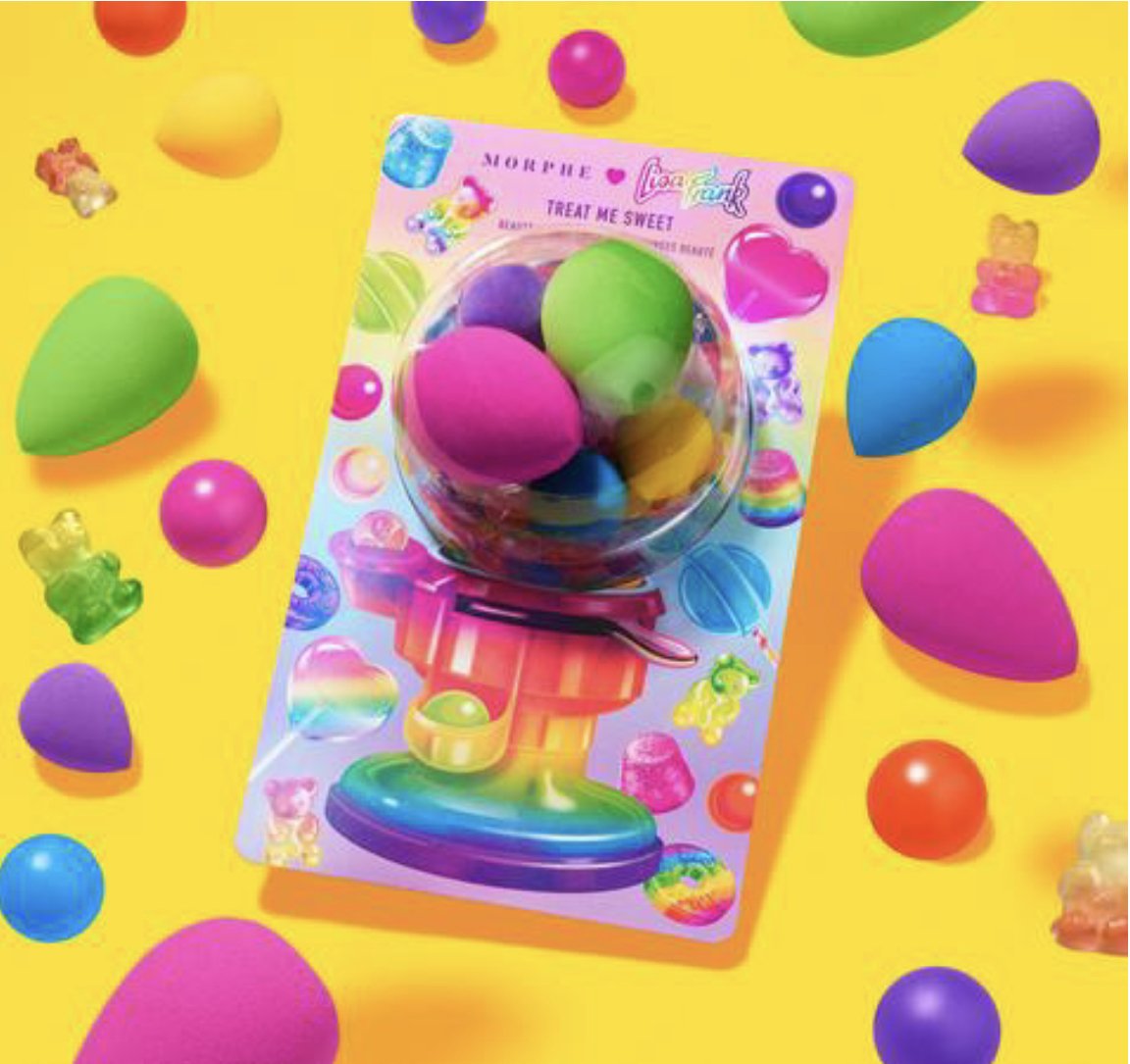 MORPHE X LISA FRANK TREAT ME SWEET BEAUTY SPONGE SET