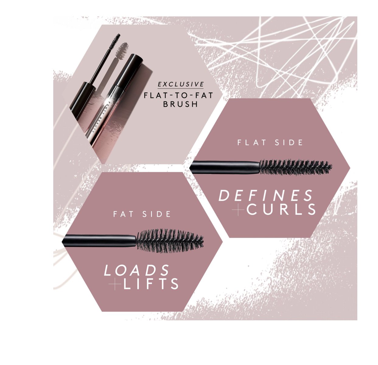 FENTY BEAUTY by Rihanna Full Frontal Volume, Lift & Curl Mascara