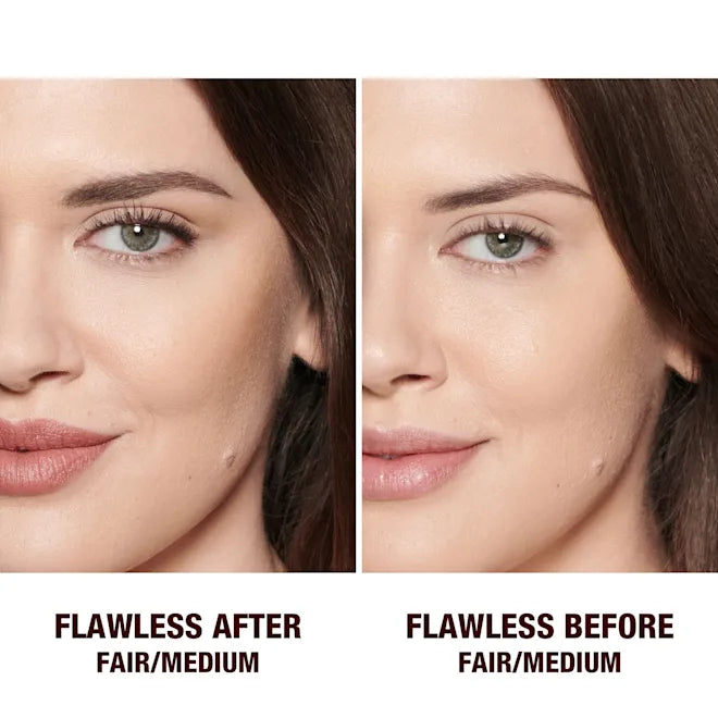 CHARLOTTE TILBURY AIRBRUSH BRIGHTENING FLAWLESS FINISH FAIR - MEDIUM TRAVEL