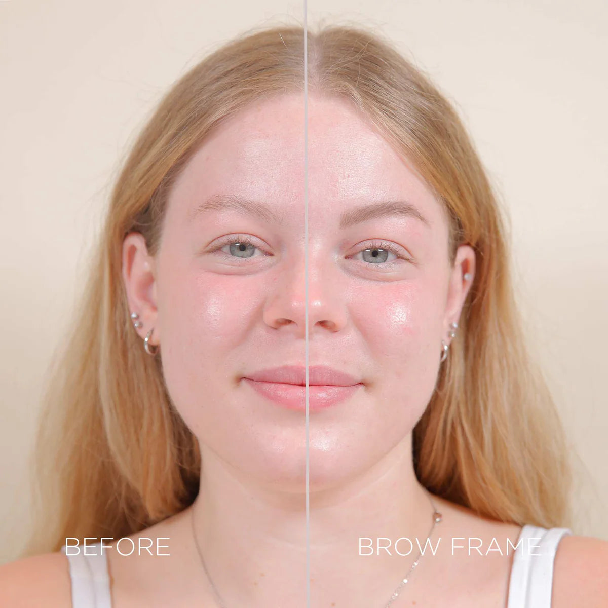 DOMINQUE BROWN FRAME PENCIL Taupe