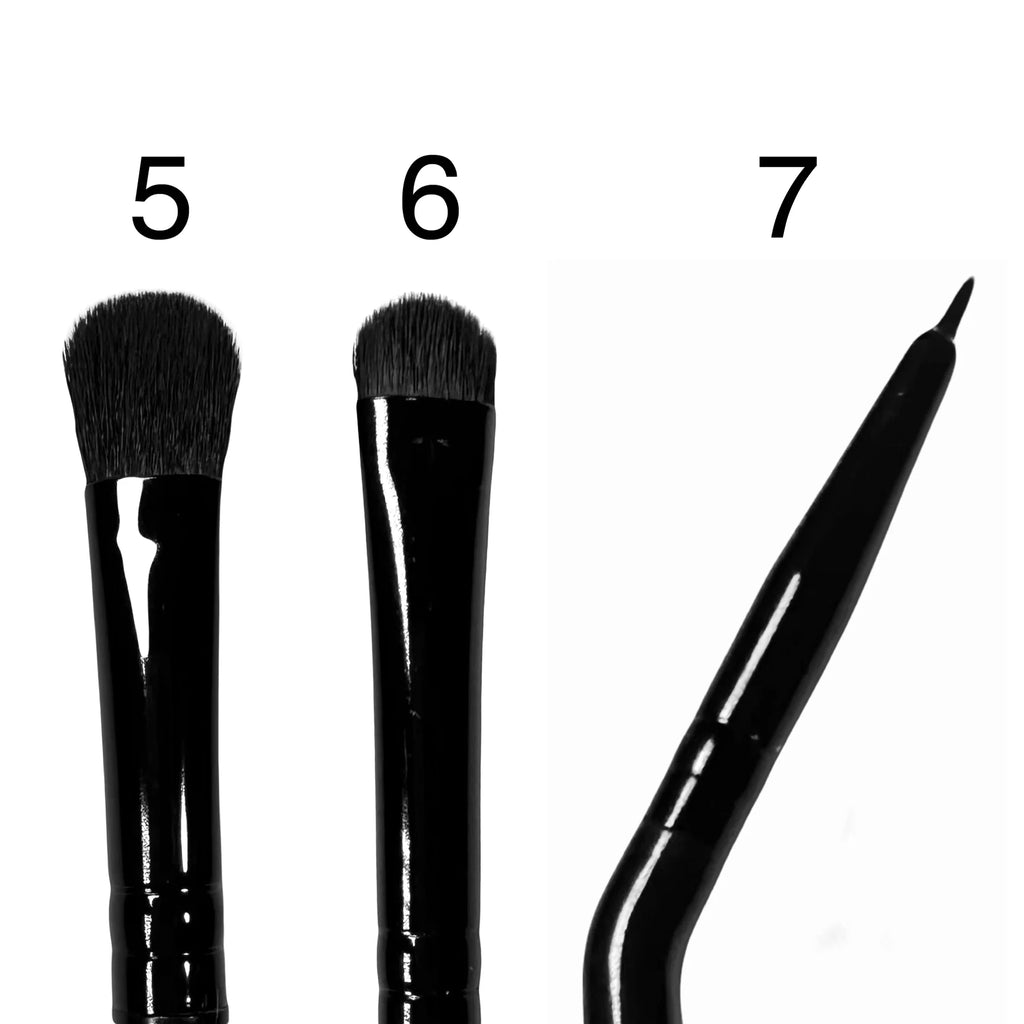 Love + Craft + Beauty 7 PIECE MAKEUP BRUSH SET