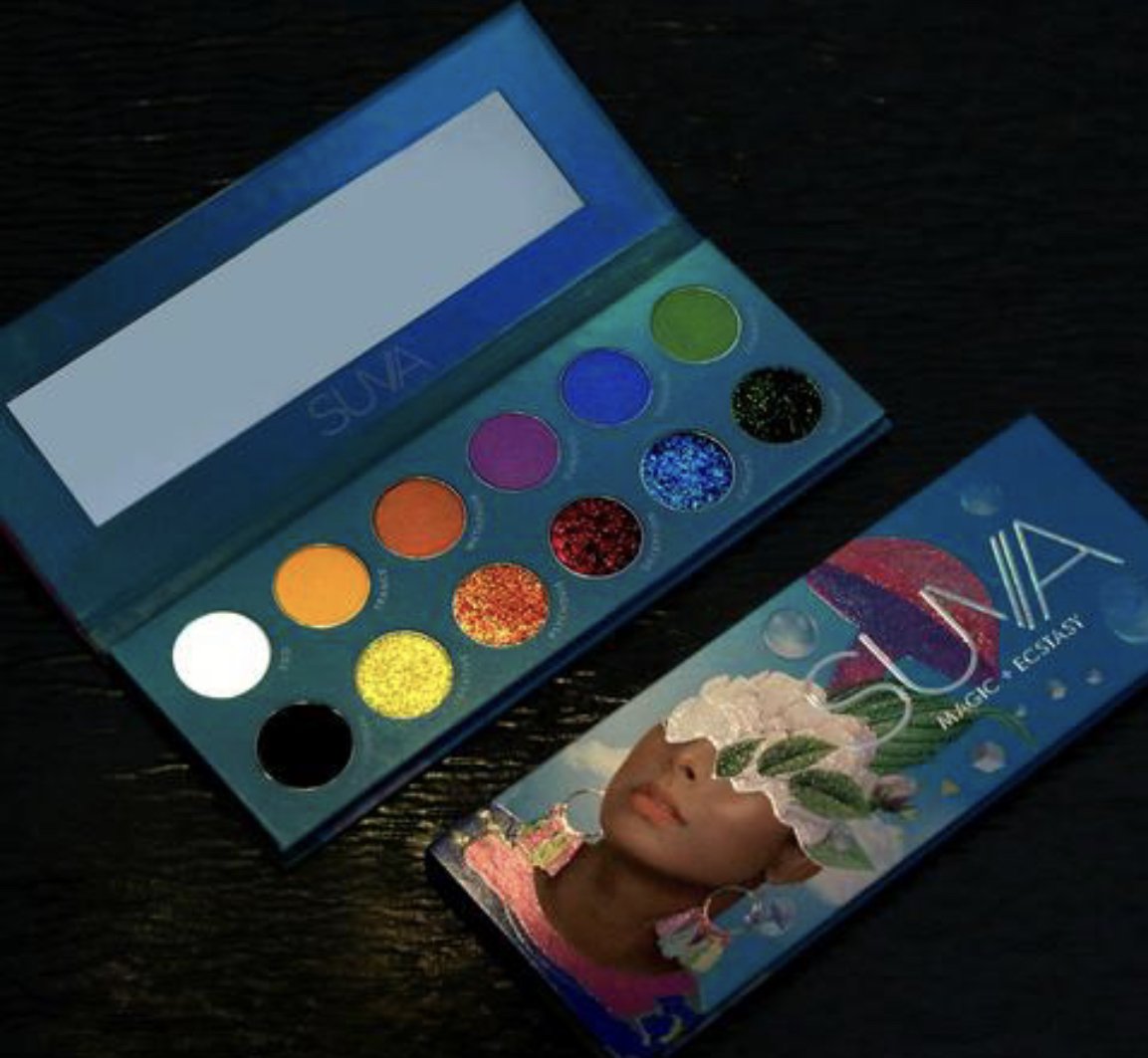 SUVA BEAUTY MAGIC + ECSTASY PRESSED PIGMENT PALETTE