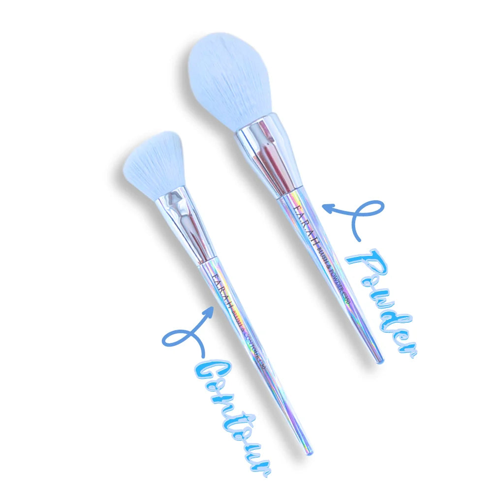 farah Essential Duo - Holographic Brush Set