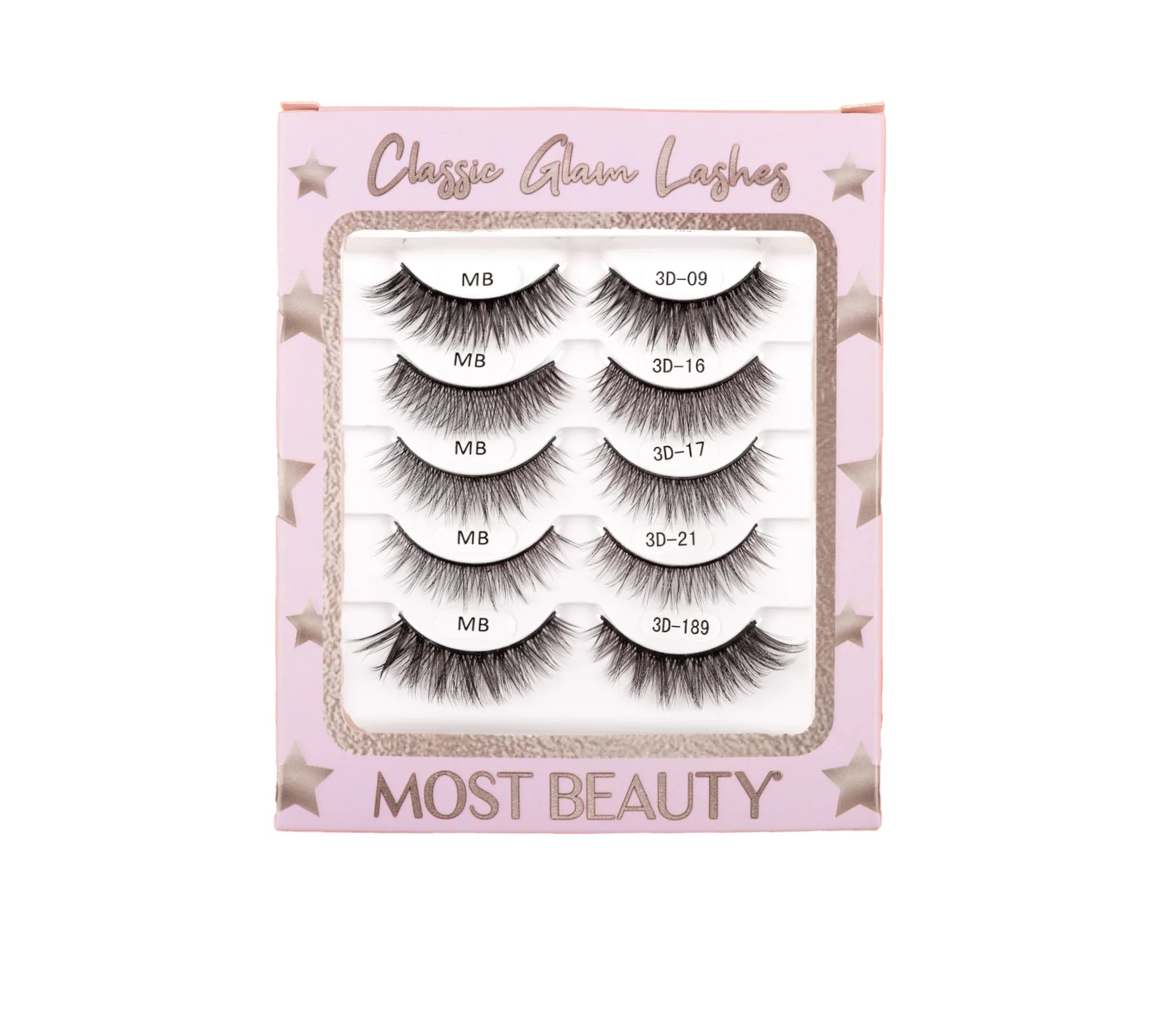 MOST BEAUTY KIT X5 CLASSIC GLAM LASHES