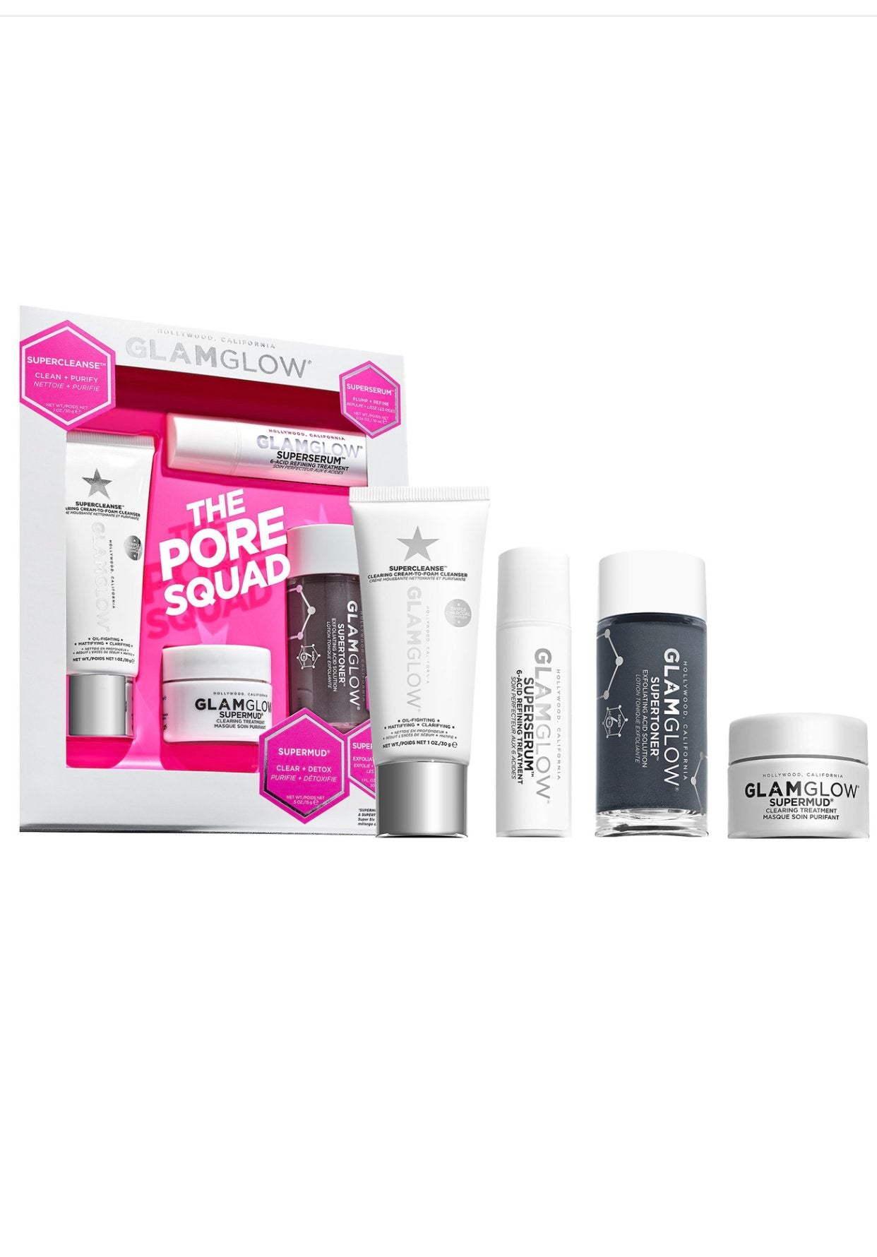 Skincare Value & Gift Sets GLAMGLOW The Pore Squad