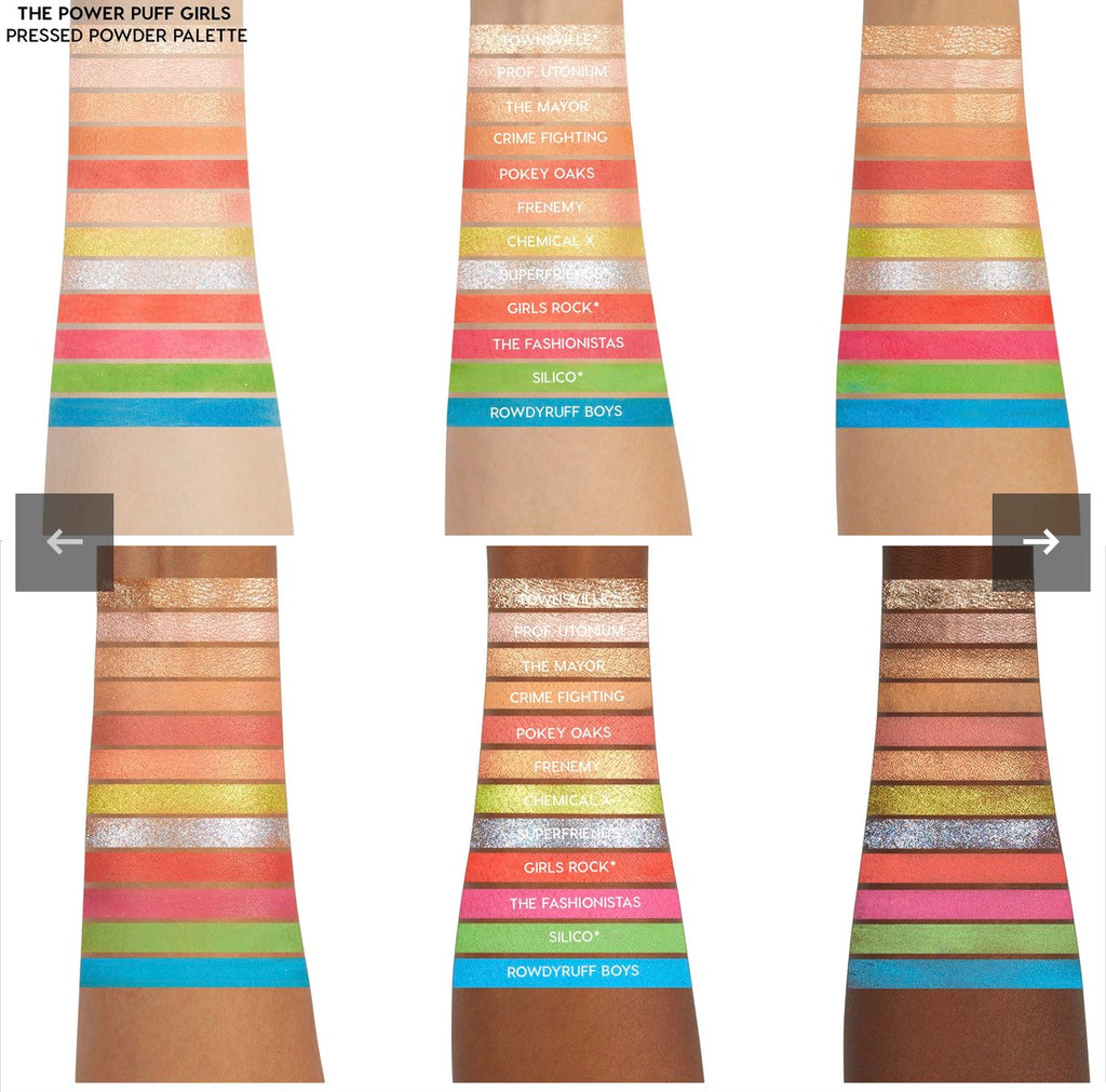 the powerpuff girls™ shadow palette COLOURPOP