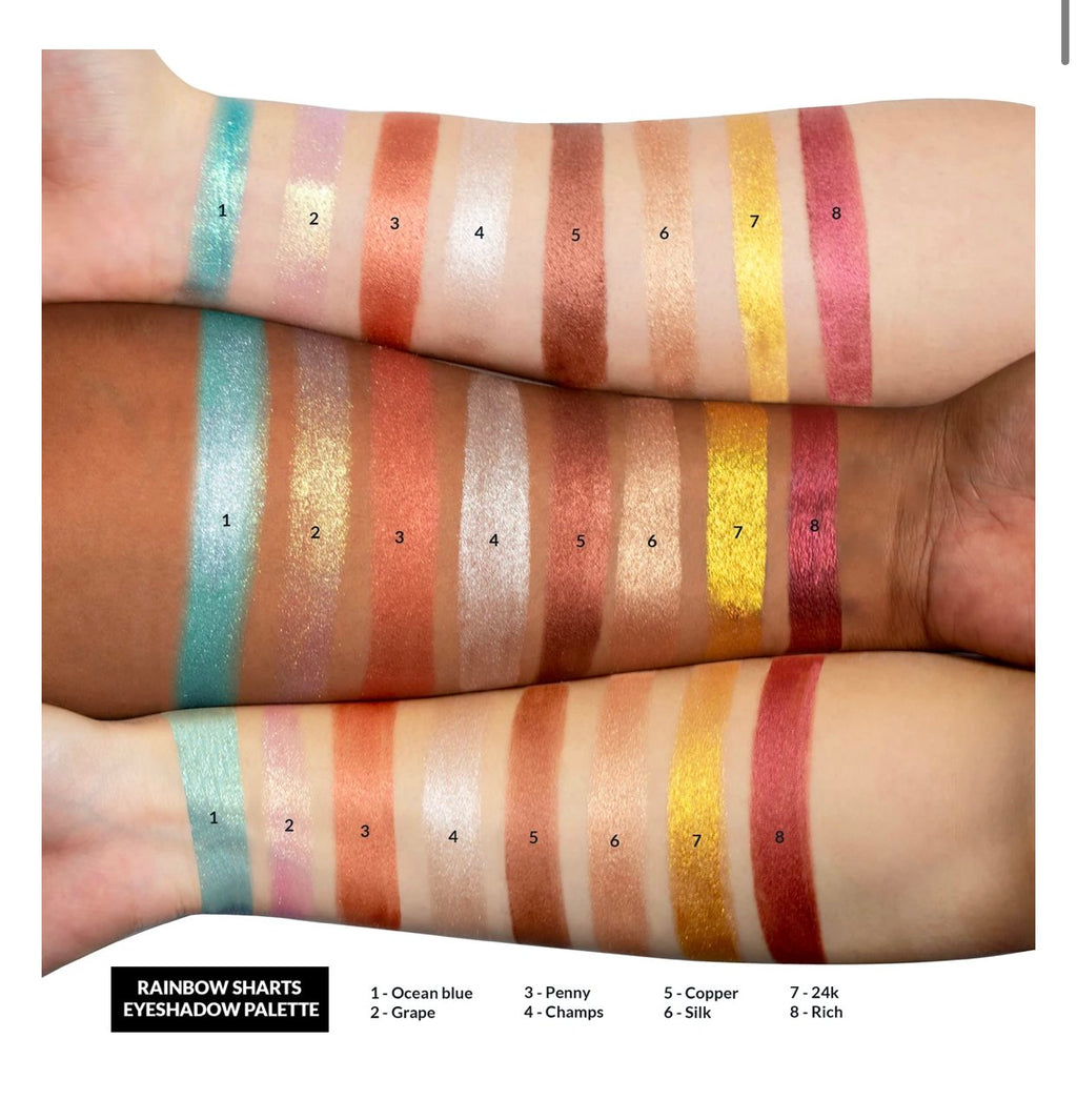 RAINBOW SHARTS PALETTE KETNIPZ X KIMCHI CHIC BEAUTY COLLECTOR'S