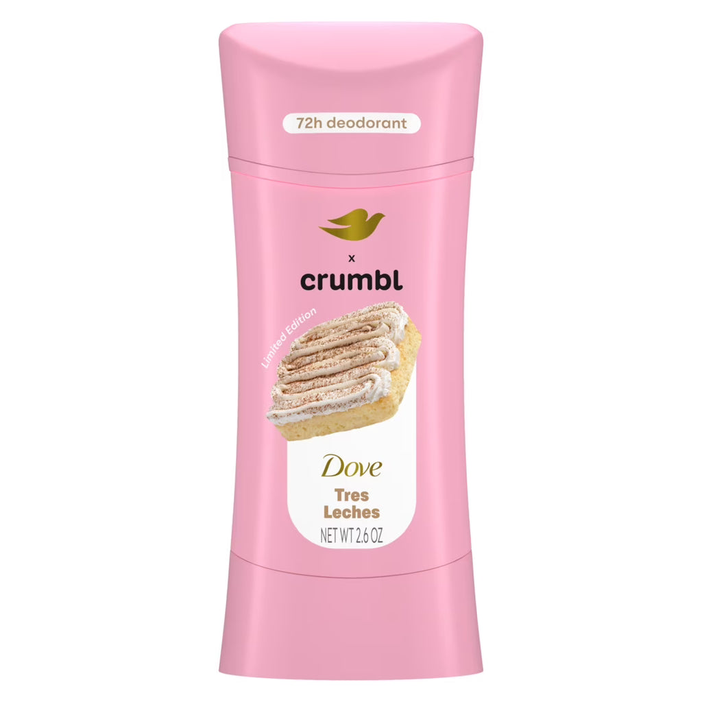 Dove & Crumel Desodorante de Edición Limitada Crumel Tres Leches