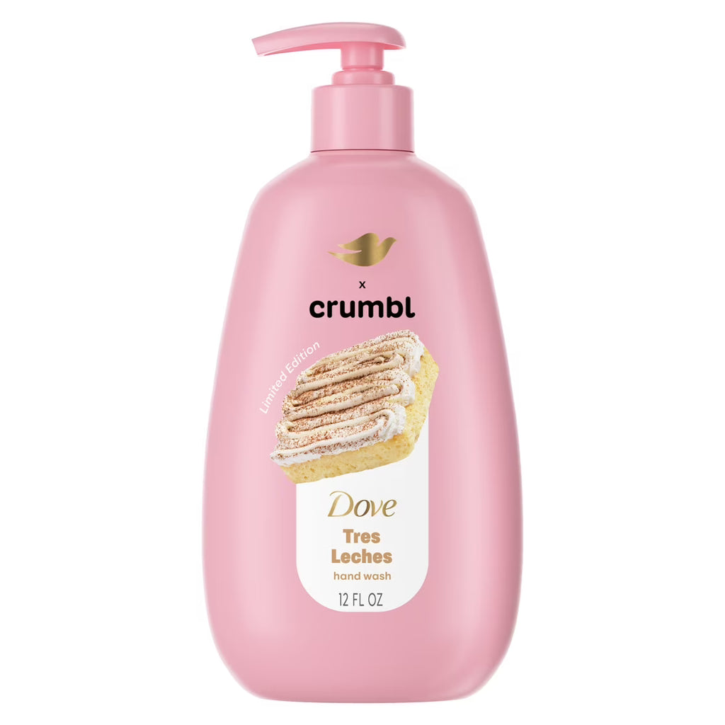 Dove Crumbl Jabón de Manos Líquido Edición Limitada Tres Leches