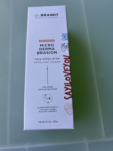 DR BRANDT Advanced Microdermabrasion Face Exfoliator