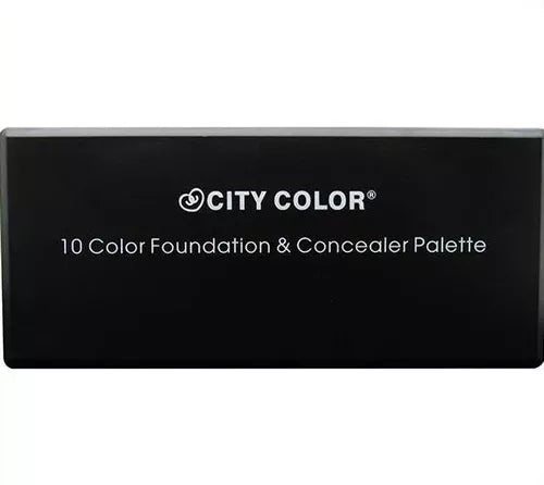 City Color 10 Color Foundation & Concealer Palettes