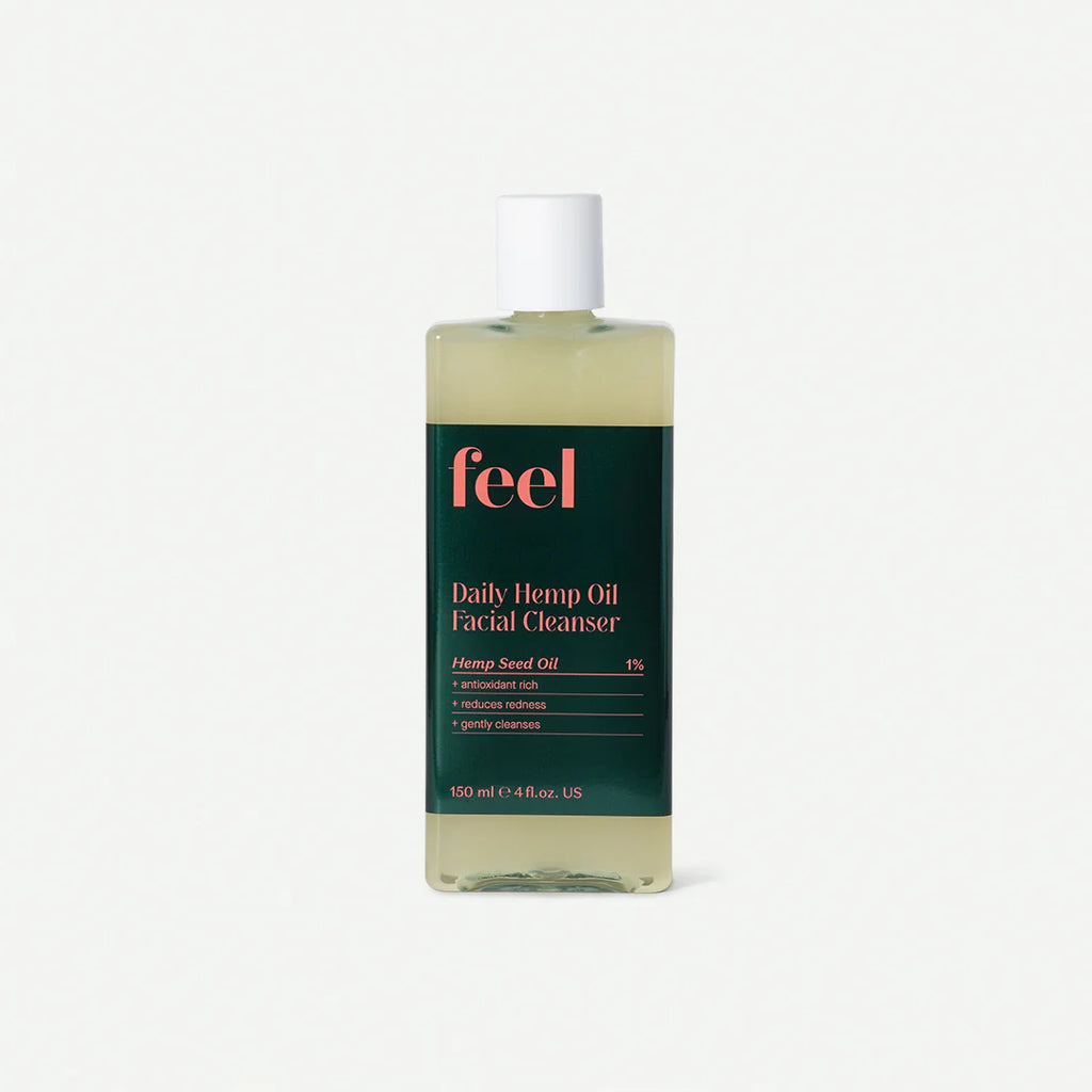FEEL Gentle Daily Hemp Oil Facial Cleanser 1% Hemp Seed Oil 150ml