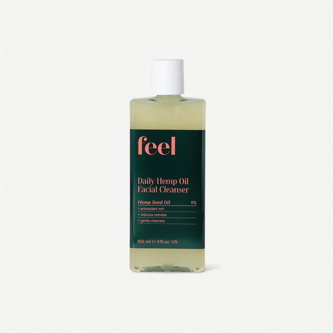 FEEL Gentle Daily Hemp Oil Facial Cleanser 1% Hemp Seed Oil 150ml