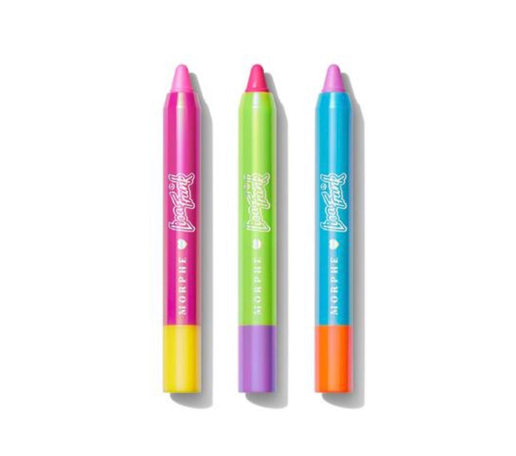 MORPHE X LISA FRANK PAINT IT PLAYFUL LIP CRAYON TRIO
