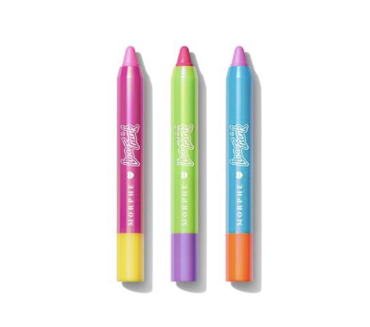 MORPHE X LISA FRANK PAINT IT PLAYFUL LIP CRAYON TRIO