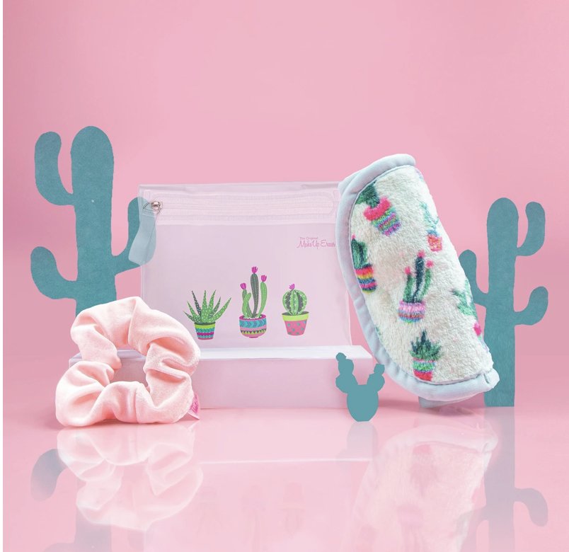 Cactus 3-Piece Set MAKEUP ERASER