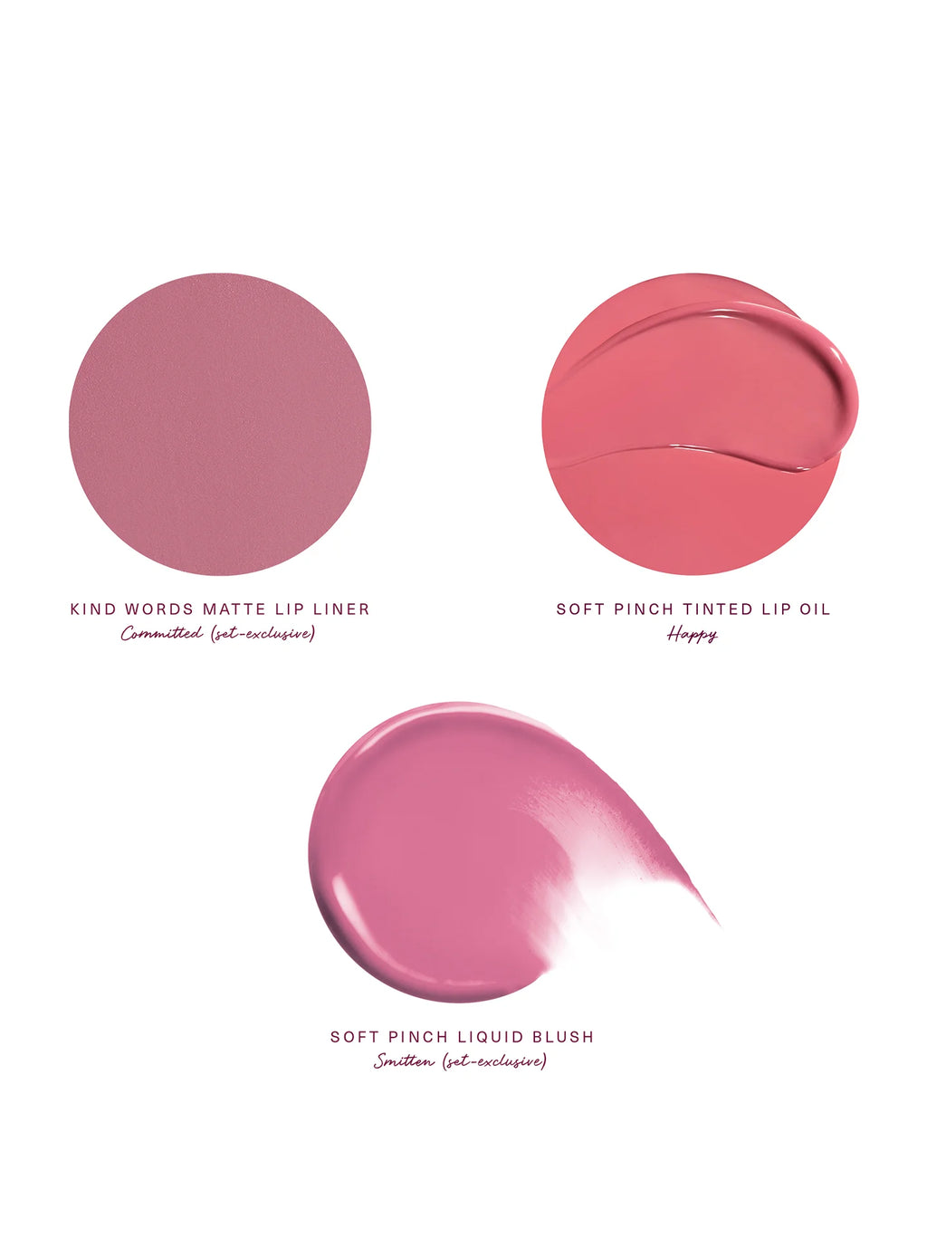 RARE BEAUTY  Something Rosy Lip & Cheek Set