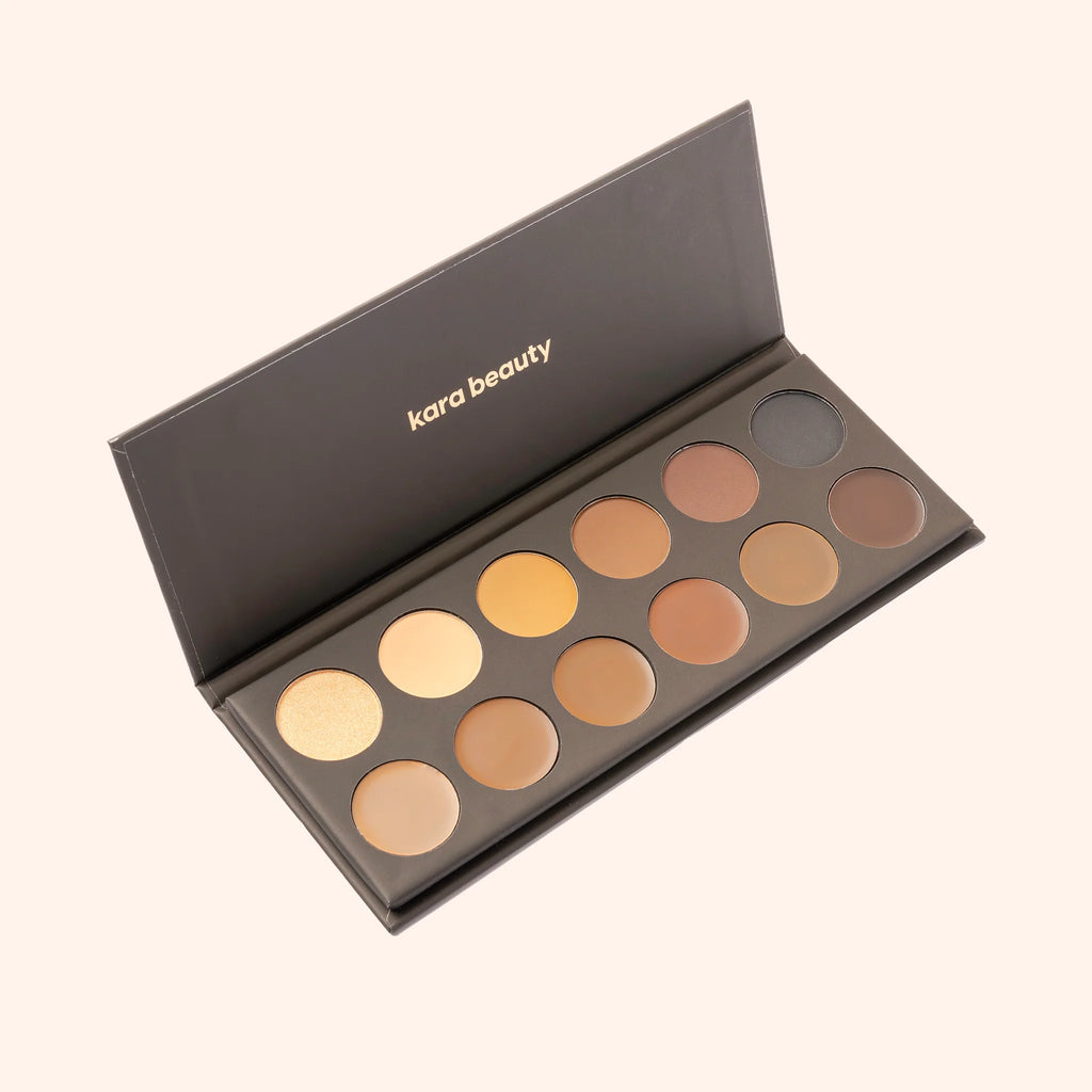 KARA BEAUTY Every Shade of You Gel & Powder Eyebrow Palette