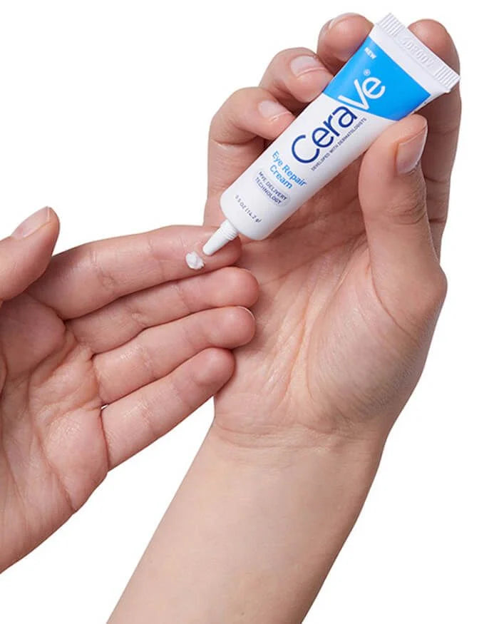 CeraVe Under Eye Repair Cream for Dark Circles and Puffiness, Fragrance-Free