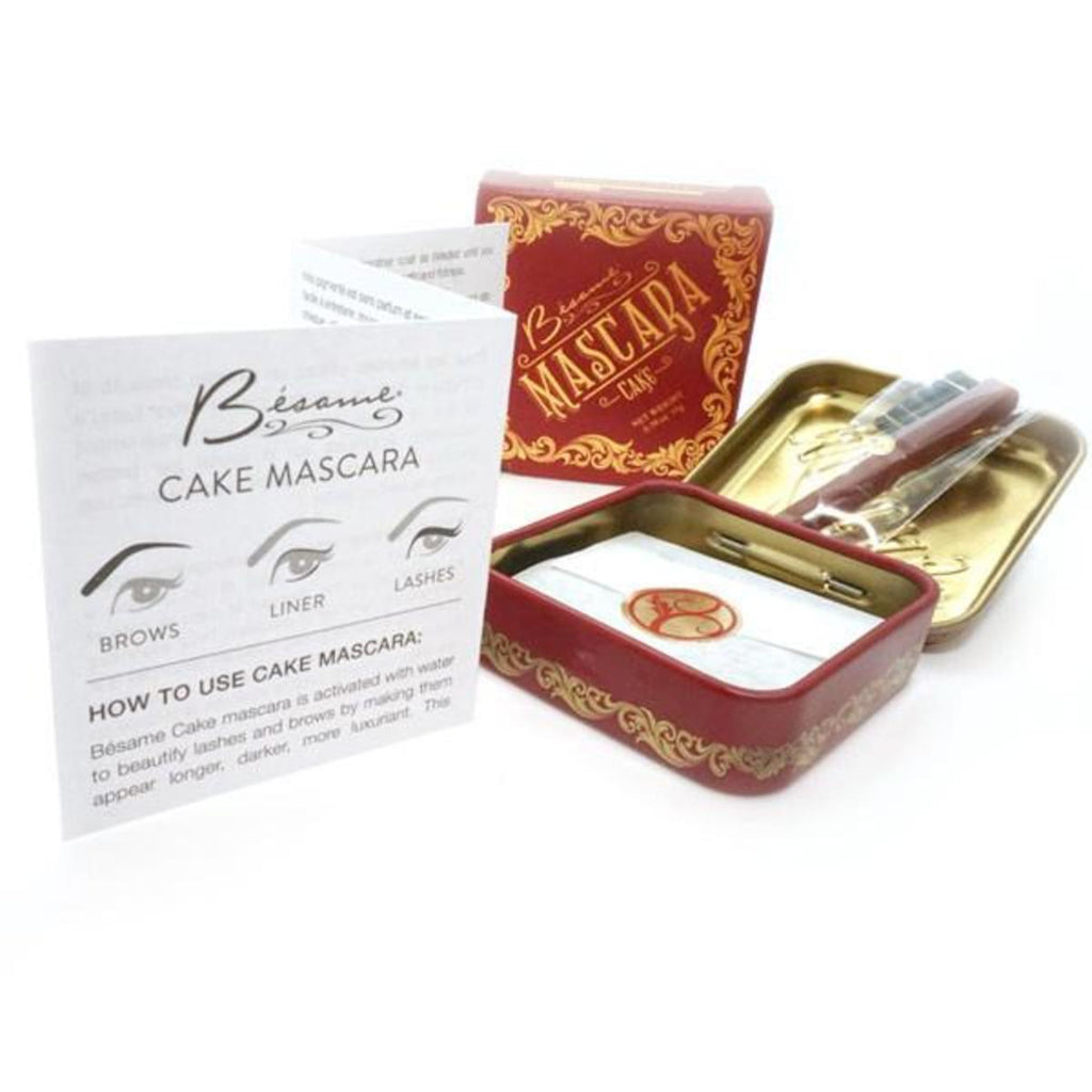 BLACK CAKE MASCARA - 1920 BESAME COSMETIC
