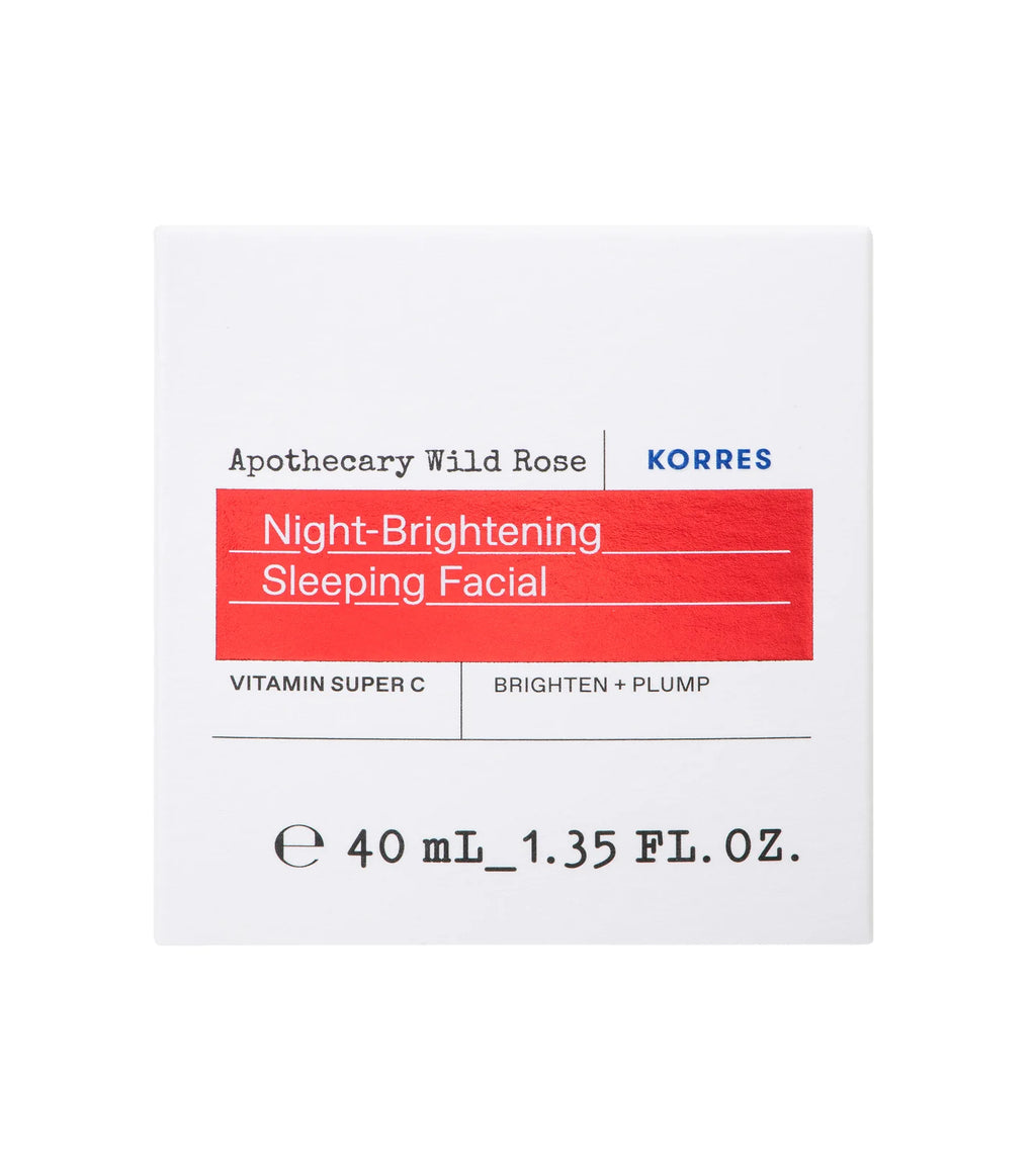 KORRES Apothecary Wild Rose Night Brightening Sleeping Facial 40ml