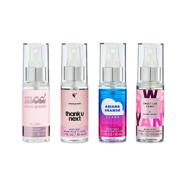 Ariana Grand MOD Blush Body Mist Fragrance Coffret Gift Set - 4pc/6.8 fl oz