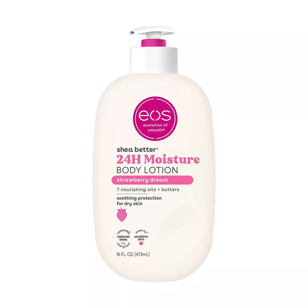 EOS Shea Better 24H Moisture Body Lotion - Strawberry Dream - 16oz