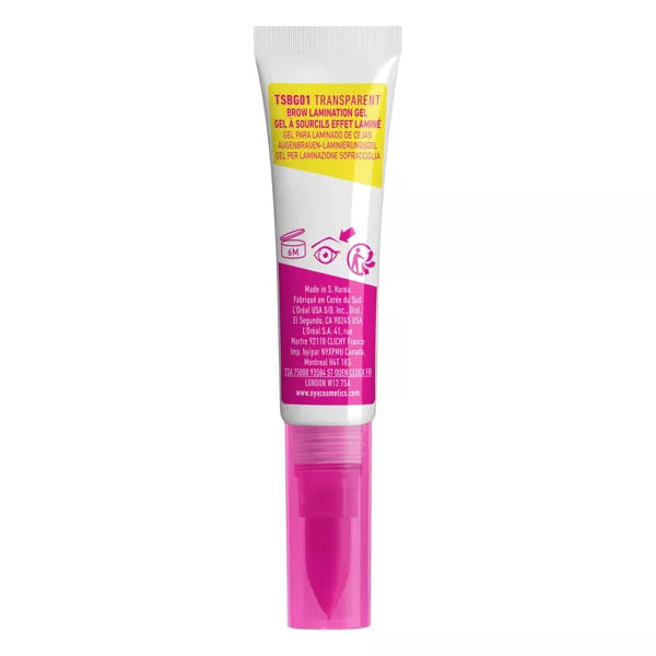 NYX Professional Makeup The Brow Glue Crazy Lift Eyebrow Gel - 0.23 fl oz