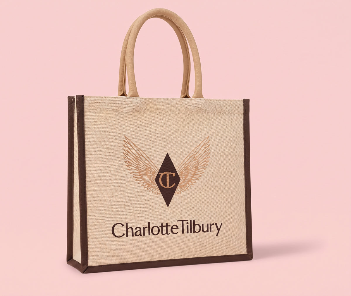 Charlotte Tilbury: Tote Bag + Mini Spray Fijador + Llavero Charm