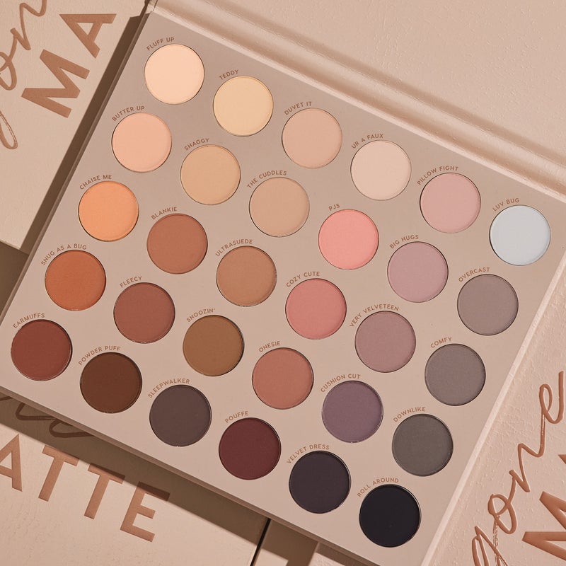 COLOURPOP GONE MATTE shadow palette