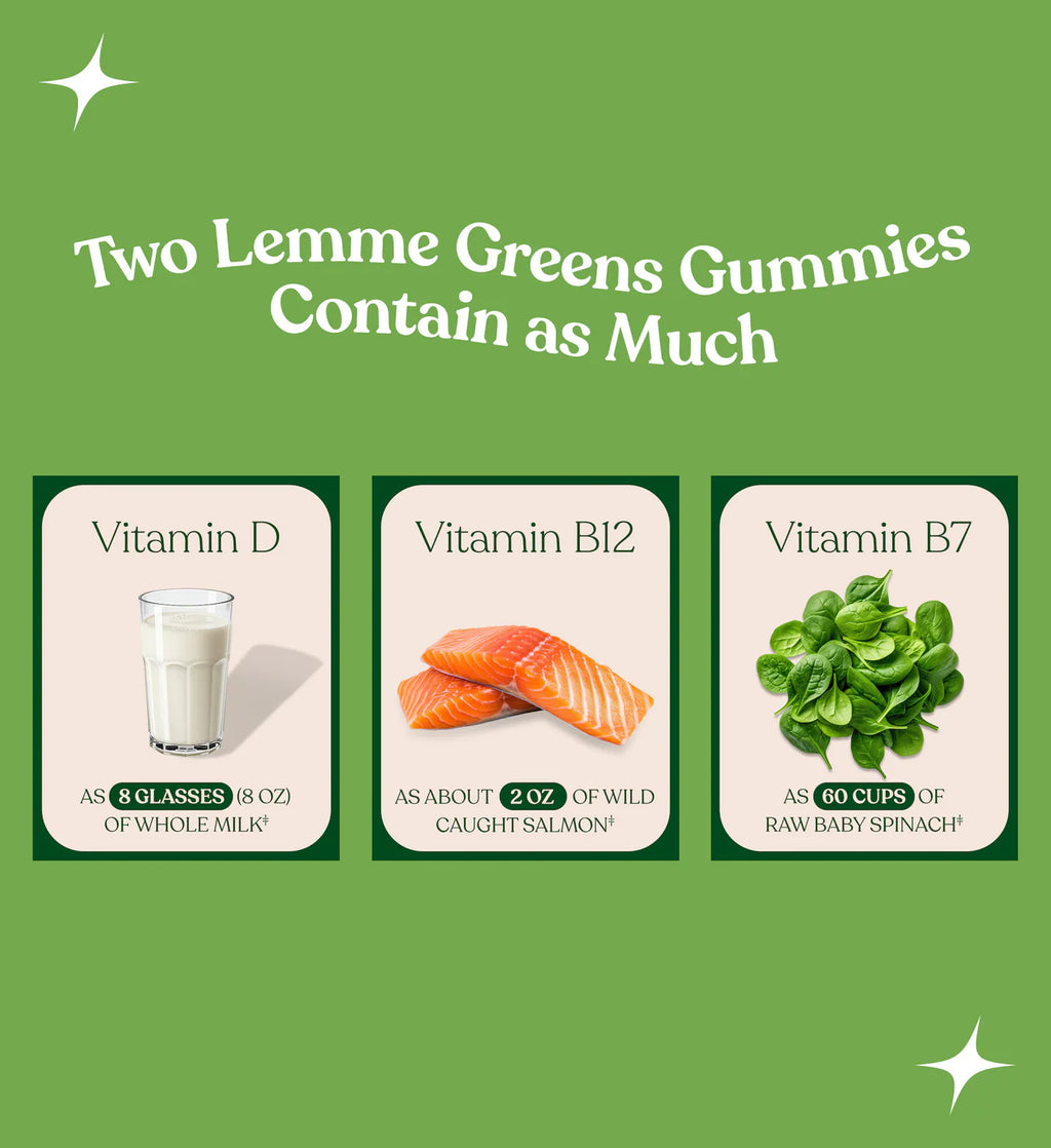 Lemme Greens Gummies Daily Superfood Gummies*