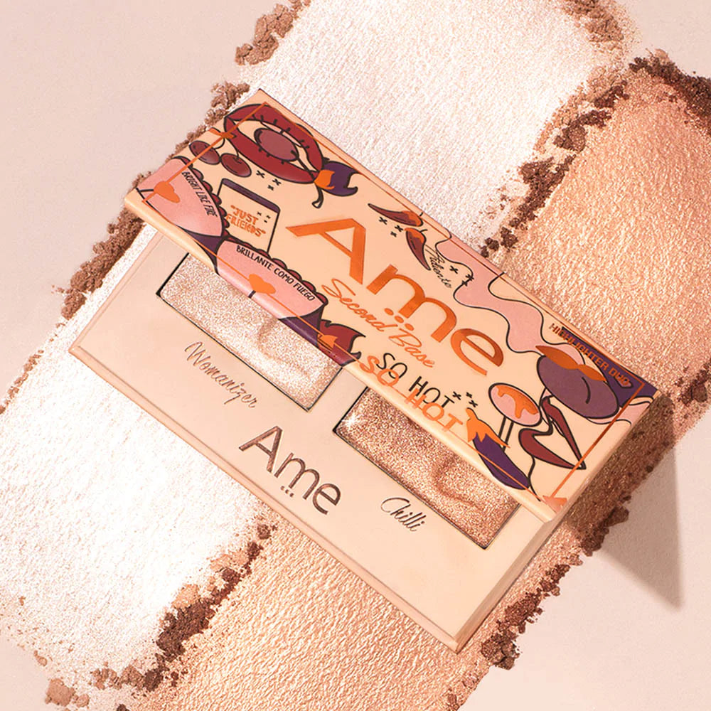 AME COSMETIC HIGHLIGHTER DUO