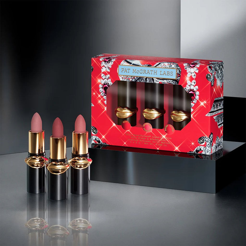 PAT MCGRATH Mini MatteTrance™ Lipstick Trio