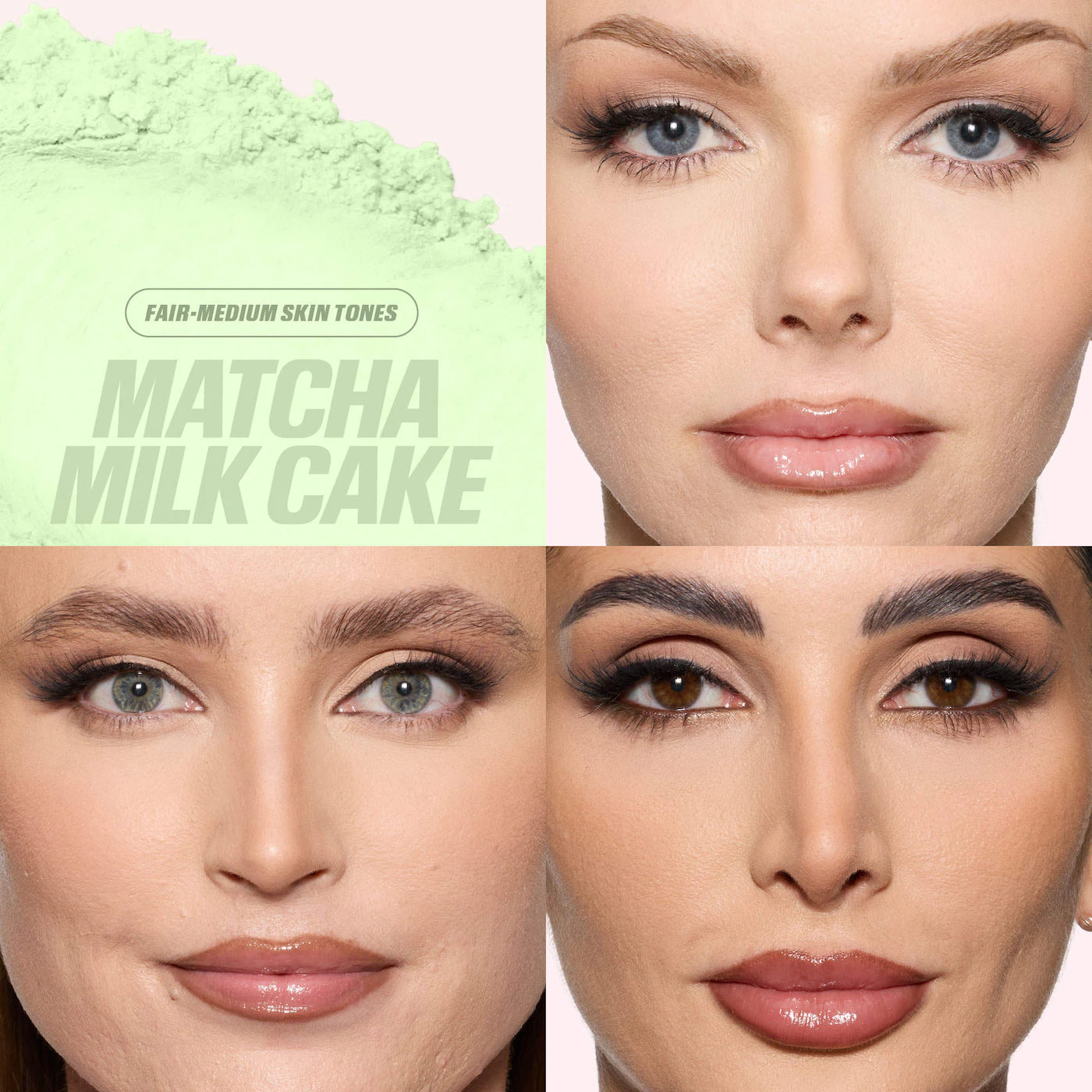 HUDA BEAUTY  Easy Bake Blurring Loose Baking & Setting Powder : Matcha Milk Cake
