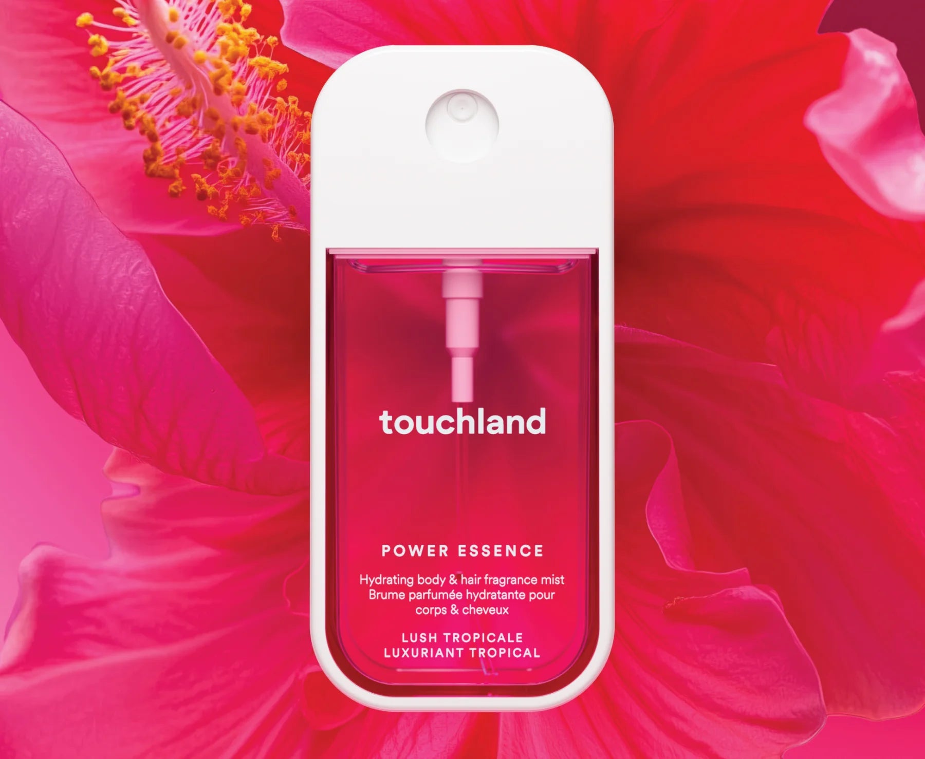 Touchland  Golden Amber Power Essence Body & Hair Fragrance Mist