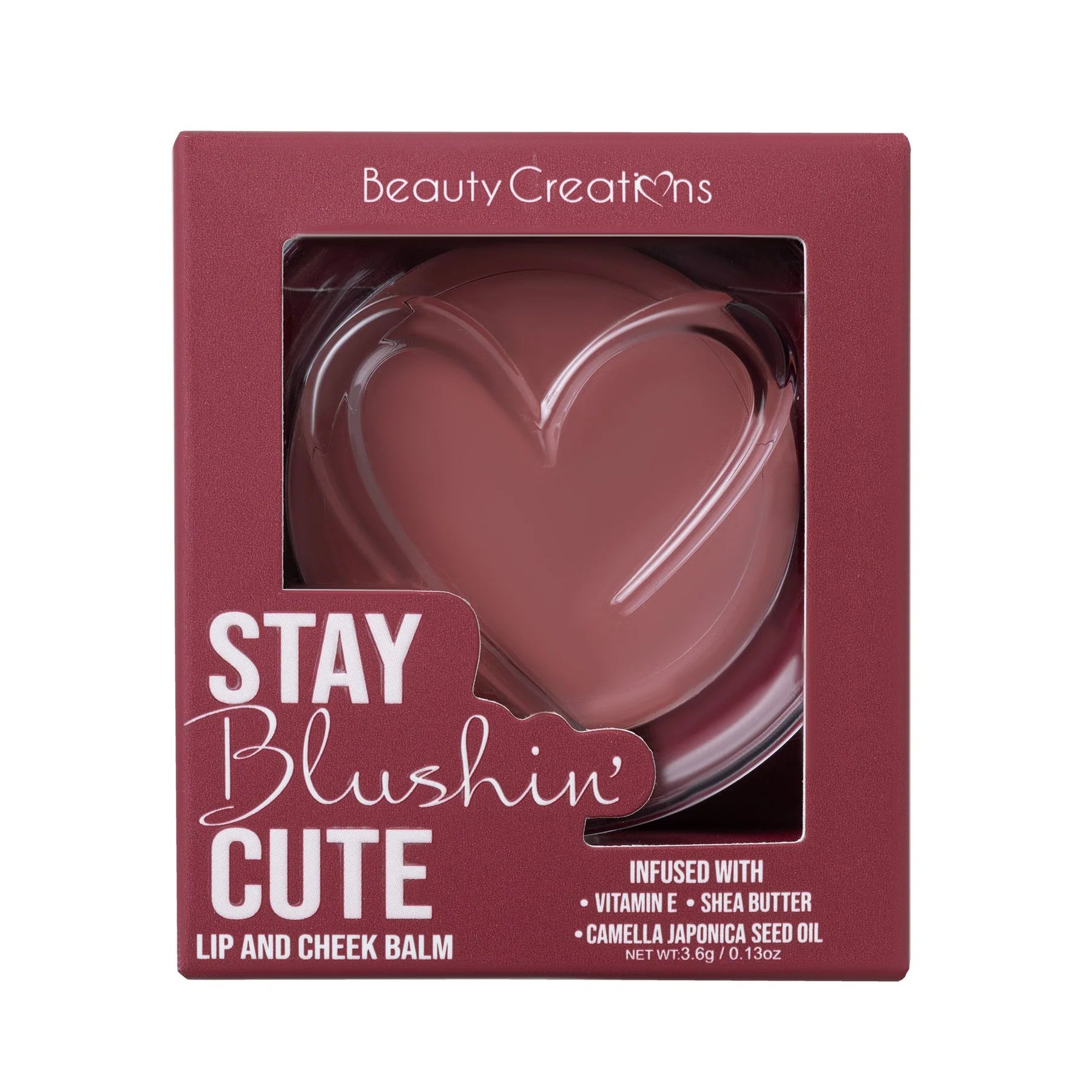 BEAUTY CREATION STAY BLUSHING CUTE - LIP AND CHEEK BALM