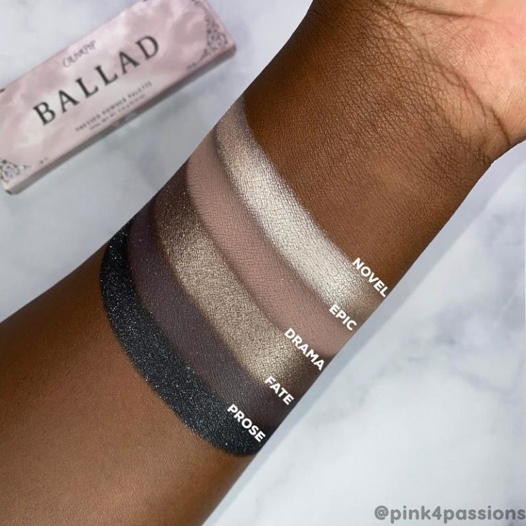 ballad shadow palette COLOURPOP