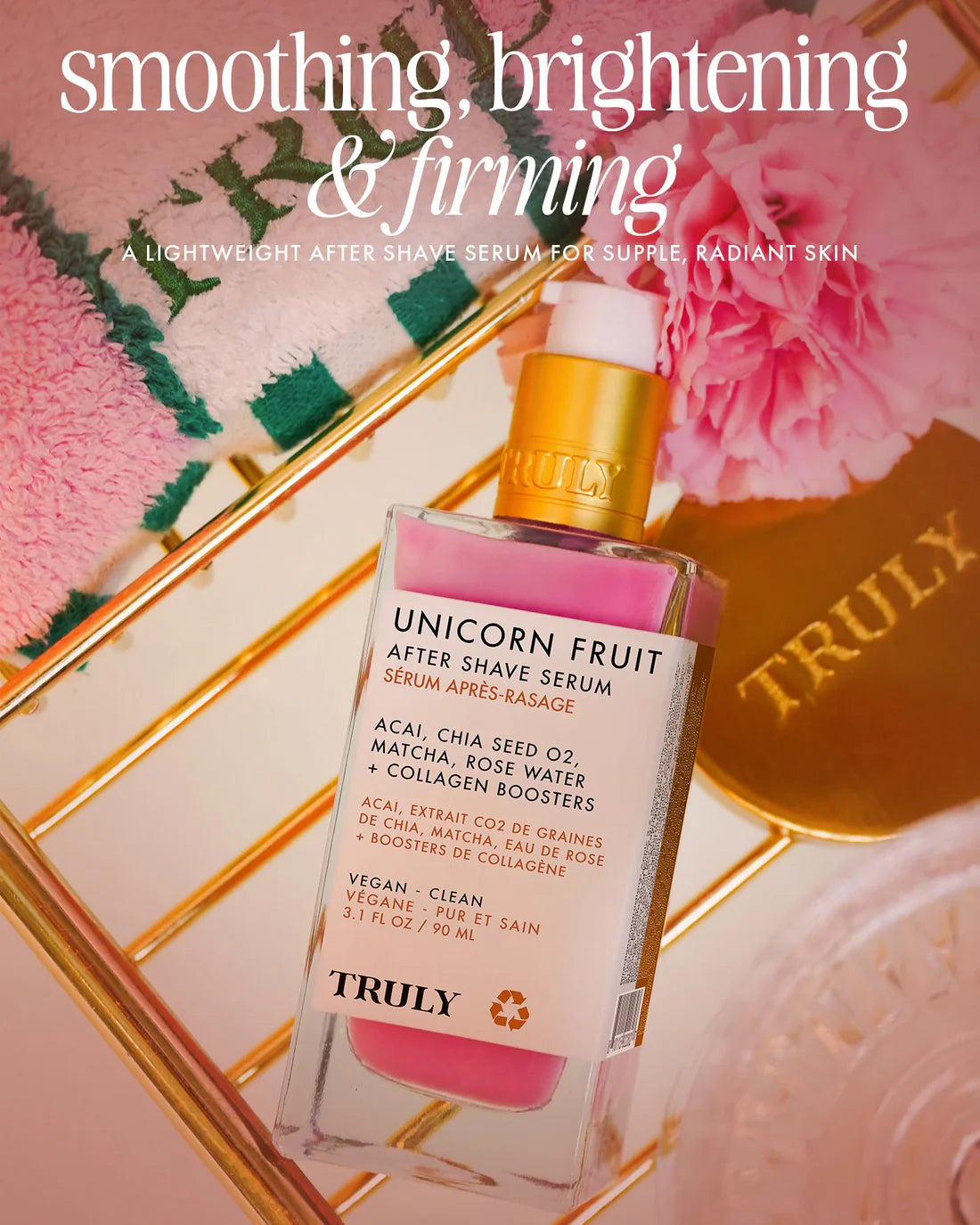 TRULY Unicorn Fruit After Shave Serum Rejuvenating Shave Serum