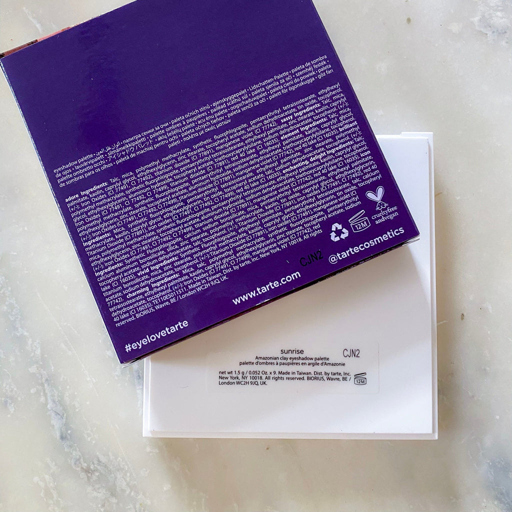 TARTE  Sunrise Amazonian Clay Eyeshadow Palette