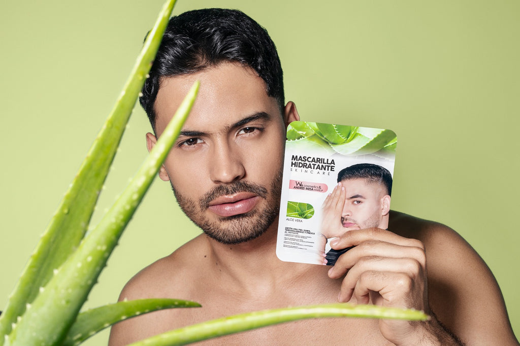 WE Mascarillas Hidratantes - We cosmetics ft Andres Mesa colab - Aloe vera
