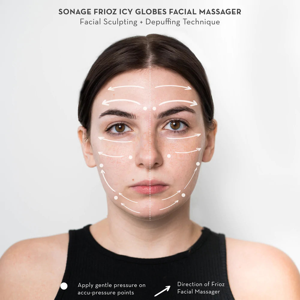 SONAGE SKINCARE Baby Frioz Icy Globes Facial Massager