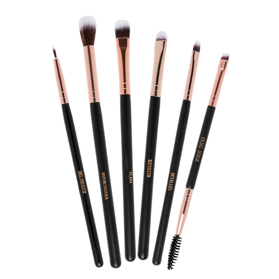 TRENDY Kit Brocha Ojos x 6 Generica BT015