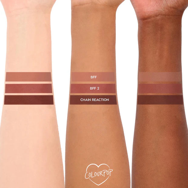 COLOURPOP Sleighin' Nudes Nude lip pencil kit