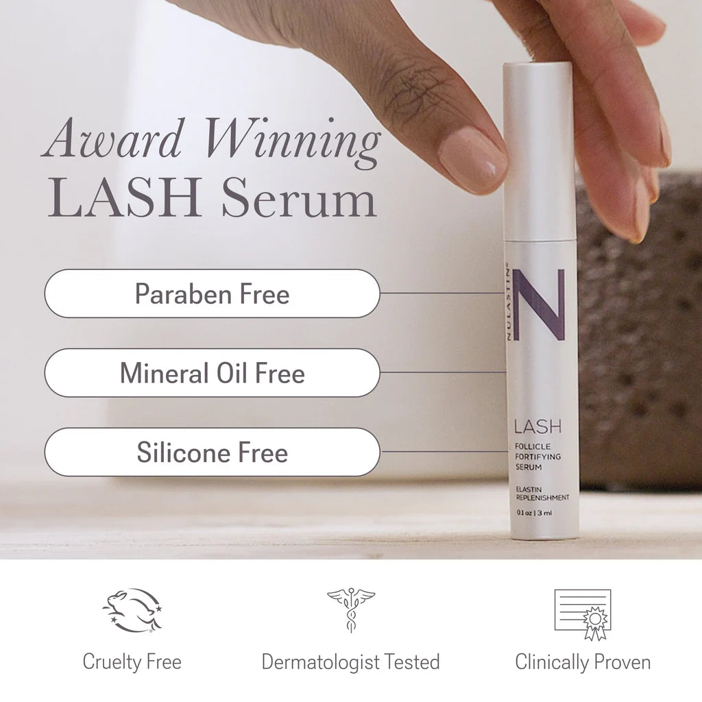 Nulastin Lash Follicle Fortifying Serum, 0.1 oz (full-size)
