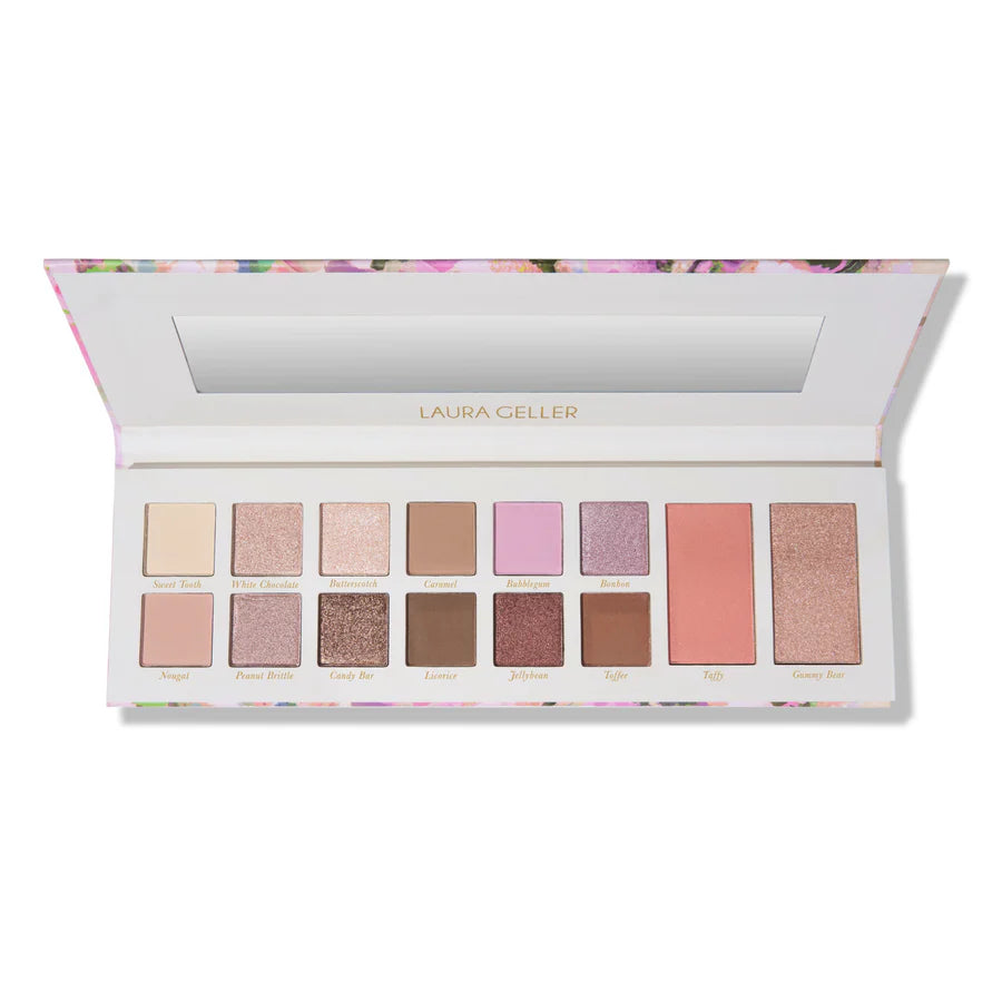 LAURA GELLER  Candy Cravings 12 Multi-Finish Eyeshadows, 1 Highlighter, 1 Blush