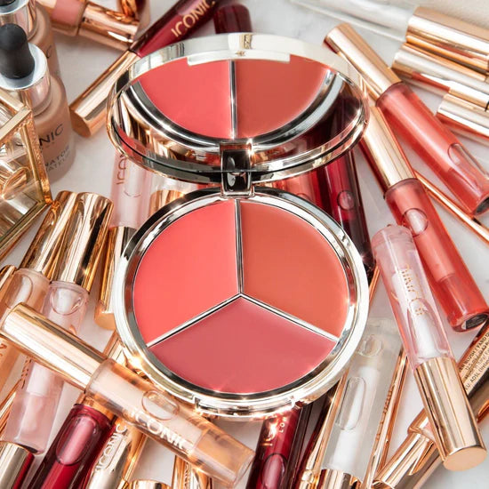 ICONIC LONDON Lip & Cheek Cream Trio
