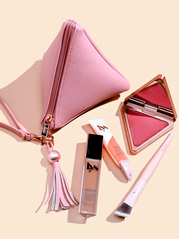 LYS 3D Triangle Wristlet